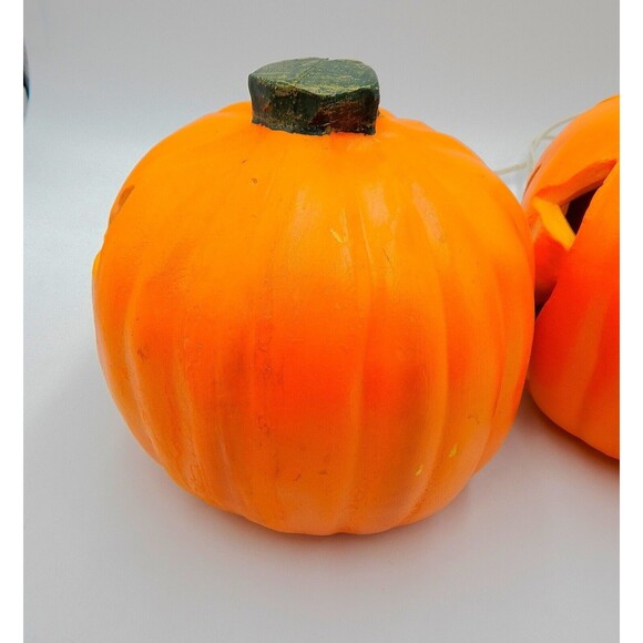 Jack-O-Lantern Light Up Foam Blow Mold Halloween Pumpkins Paper Magic Group 1998 - Picture 9 of 12